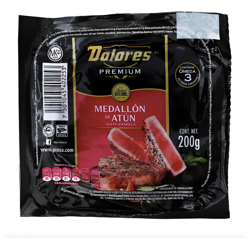 Atún Dolores Medallón De Atún 3 Paquetes De 200gr