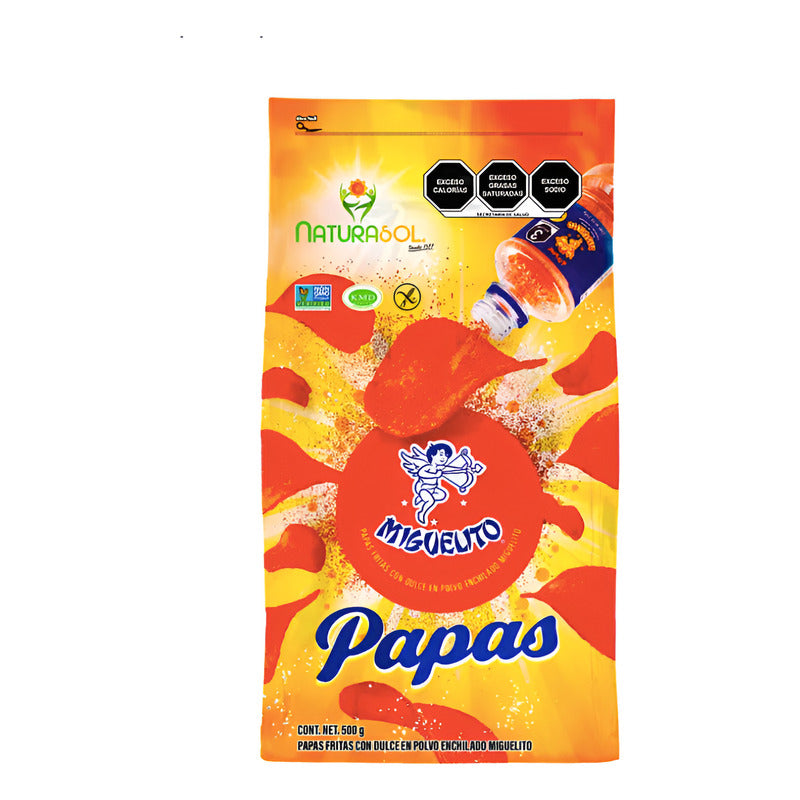 Papas Sabor Miguelito Naturasol 2 Piezas De 500gr