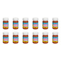 Pintura Acrílica Alta Calidad Color Café Tronco 12pz De 35ml Cafe Tronco