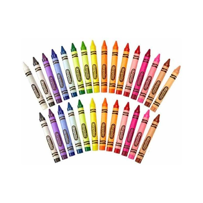 Crayones Jumbo Crayola Con 28 Pzas (2vitroleros)