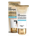 Protector Fps50 L'oréal Uv Defender Hidratación I 2 Pzs 40gr