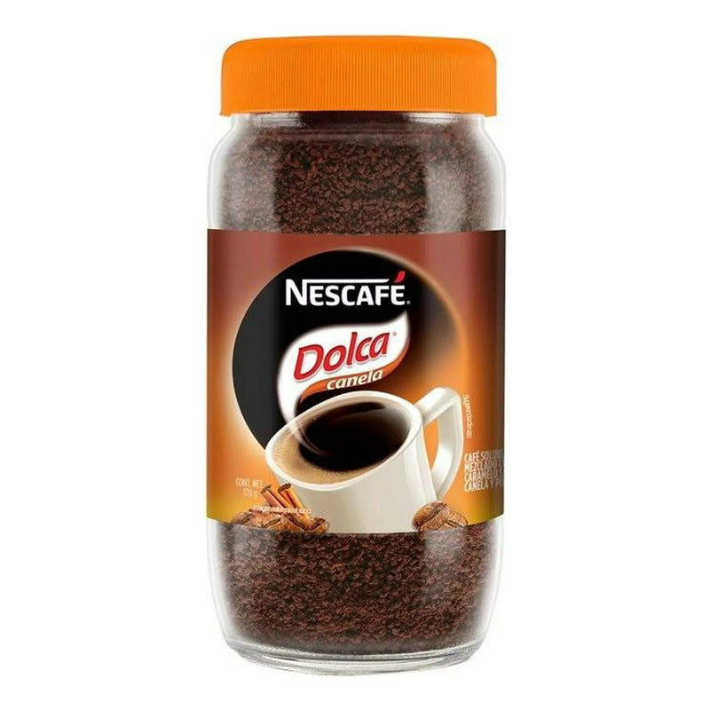 Café Soluble Nescafé Dolca  Canela Y Piloncillo 170g (2 Pzs)