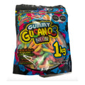 Gomitas Gummy Gusanos Neon Las Delicias 3 Paq De 1 Kilo