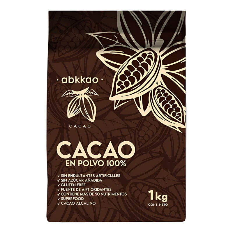 Cacao En Polvo 100% Natural (2 Bolsas)