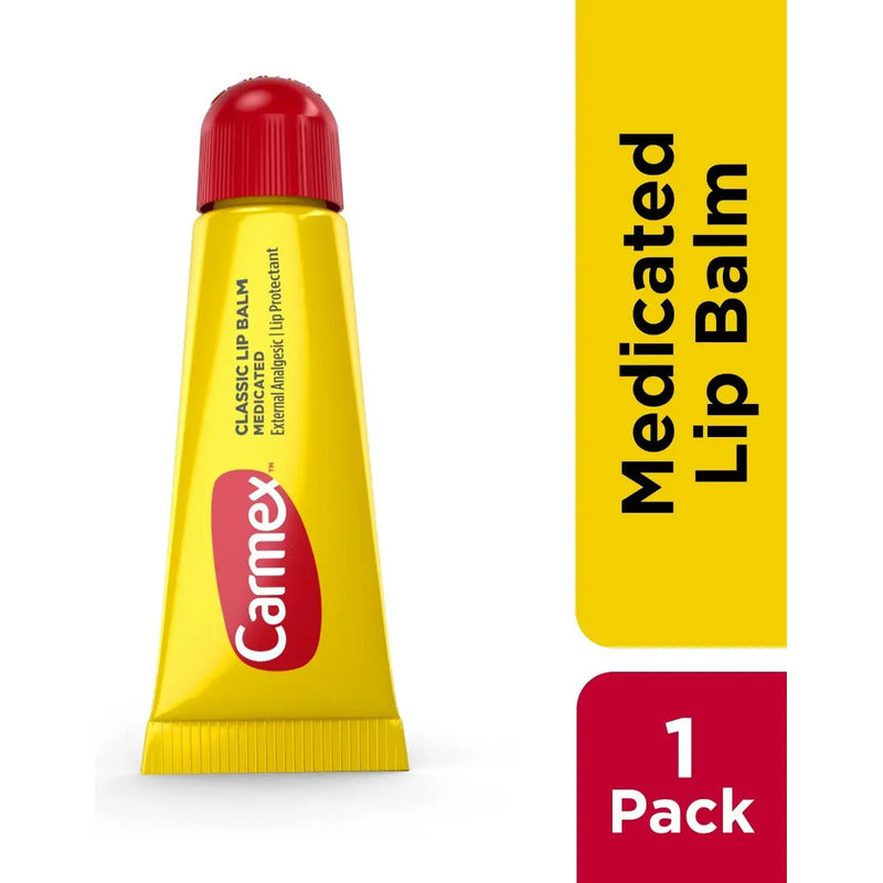 Carmex Bálsamo Labial Classic, Tubo 10 G, Original