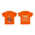 Playera Karol G (viajando Por El Mundo) Naranja Viajando Por El Mundo L Lisa