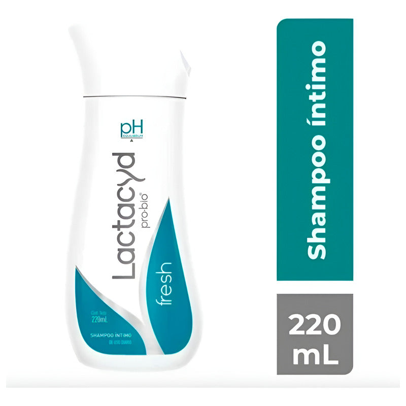Shampoo Íntimo Lactacyd Pro Bio Fresh 6 Piezas De 220ml