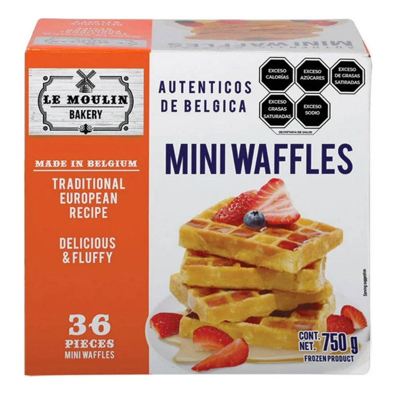 Mini Waffles Le Moulin Bakery 760 G