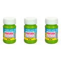 Pintura Acrílica Alta Calidad Color Aceituna 3 Pz De 35ml Verde Aceituna