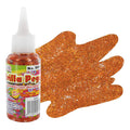 Diamantina Pegamento Brilla Pega Color Naranja 3 Pz De 50ml Naranja