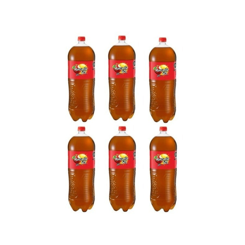 Refresco Manzanita Sol 6 Pz De 3 L