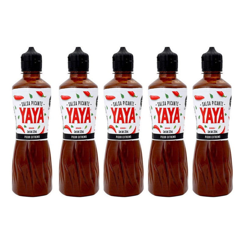 Salsa Picante Yaya Picor Extremo 5 Pz