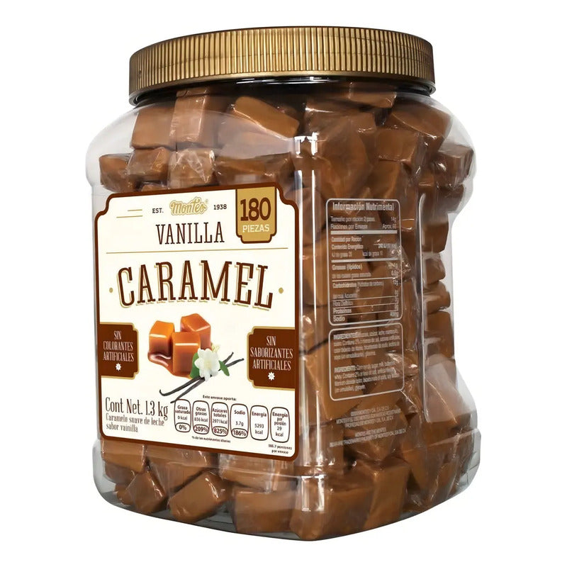 Caramelo Suave Montes Vainilla De Leche 1.3kg