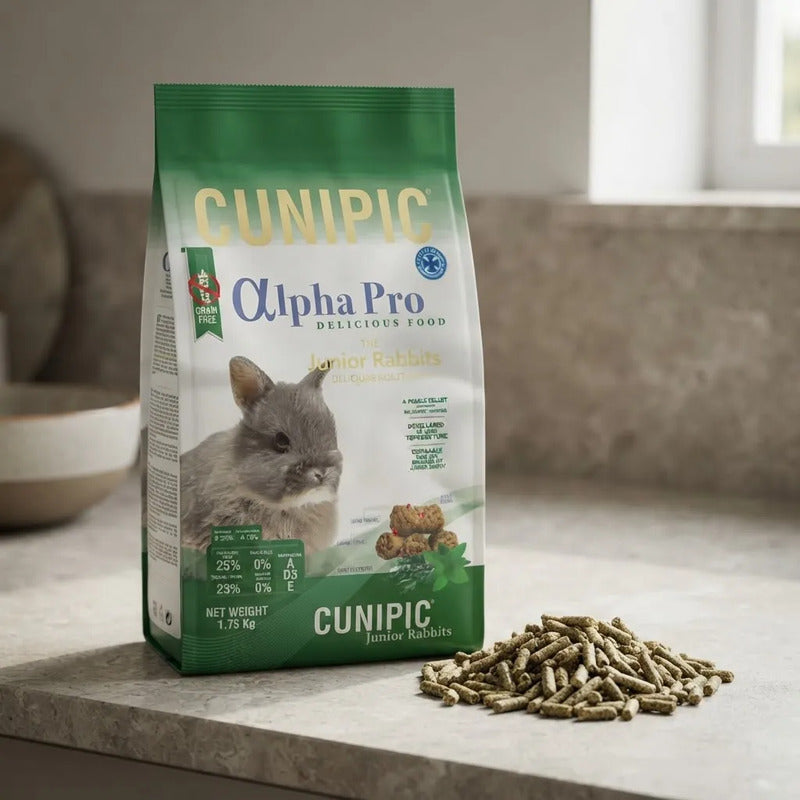 Cunipic Alpha Pro Alimento Para Conejo Junior, 1.7 Kg