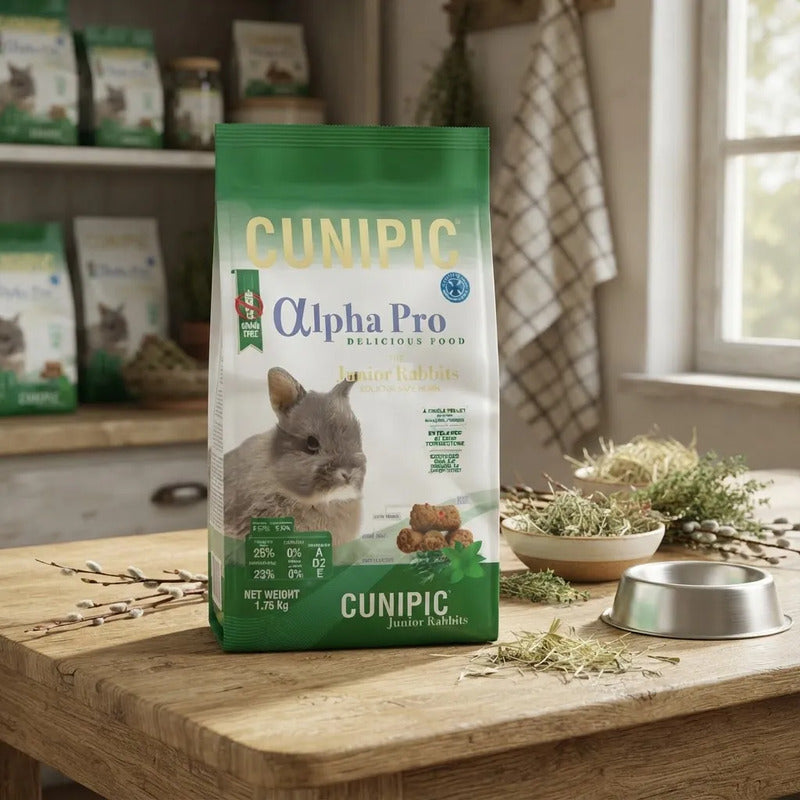 Cunipic Alpha Pro Alimento Para Conejo Junior, 1.7 Kg