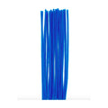 Limpia Pipas Chenille Terciopelo Color Azul De 30cm 300pz