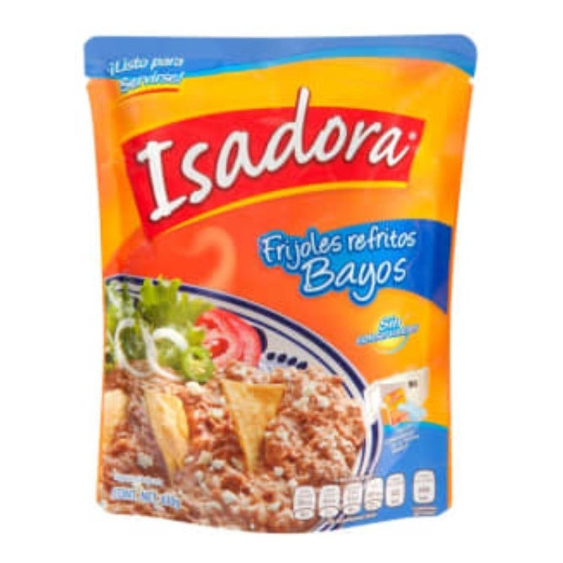 Frijoles Isadora Bayos Refritos 6 Pzas De 430 G Ts