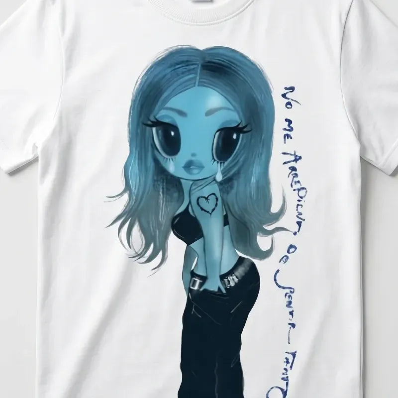 Playera Karol G (no Me Arrepiento) Blanco No Me Arrepiento M