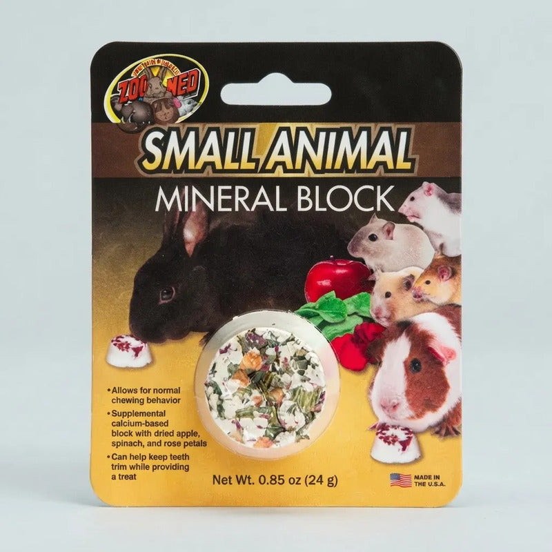 Zoo Med Bloque Mineral Para Pequeños Mamíferos, 24 G.