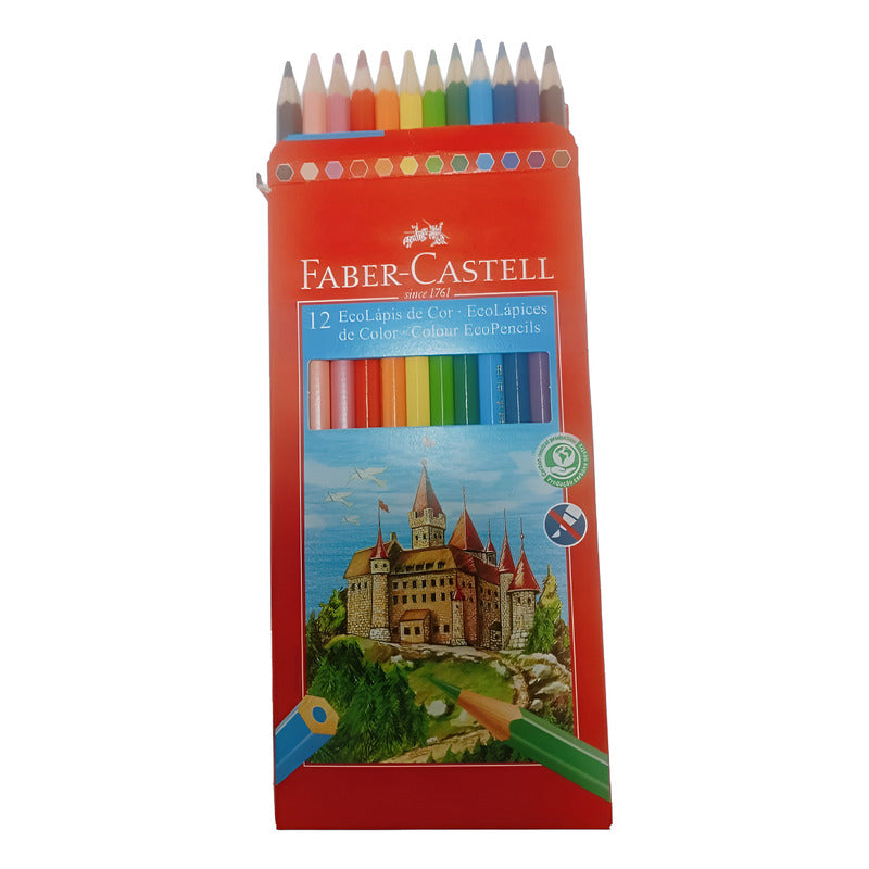 Lapiz Color Fc120112 Ecolapiz Hexagonal Con 12 Piezas