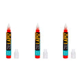 Pintura Acrílica En Lápiz Color Naranja 3 Piezas De 30ml Naranja