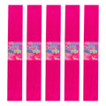 Papel Crepe Color Rosa Obscuro De 50cm X 2m 20 Pliegos Rosa Obscuro Papel Crepe