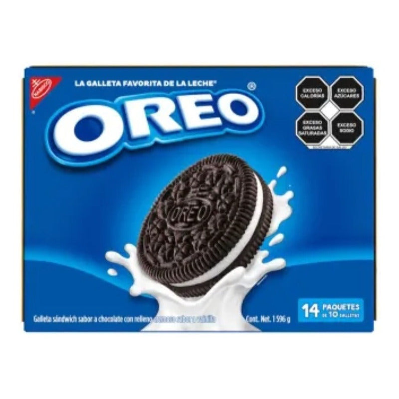 Oreo Nabisco Con 14 Pzas De 114 G C/u