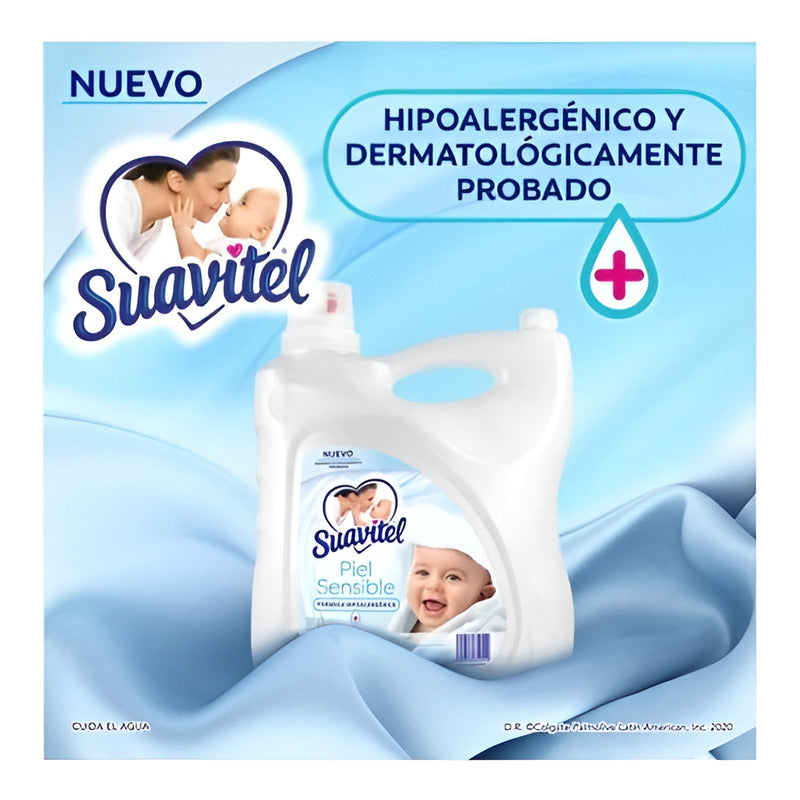 Suavizante De Telas Suavitel Piel Sensible Para Bebe 8.5 Lts