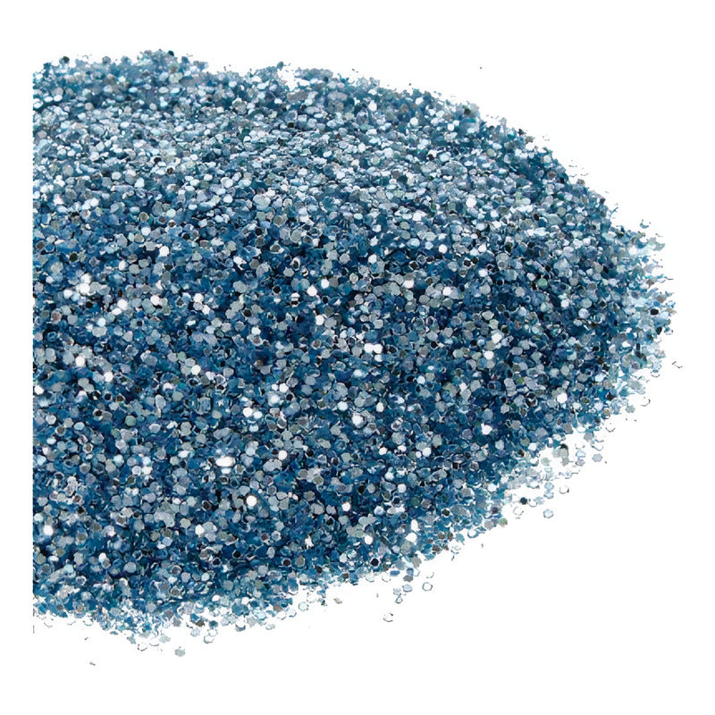 Diamantina Del #1 Azul Claro Metalico De 1mm 1 Pieza De 50gr Azul Claro