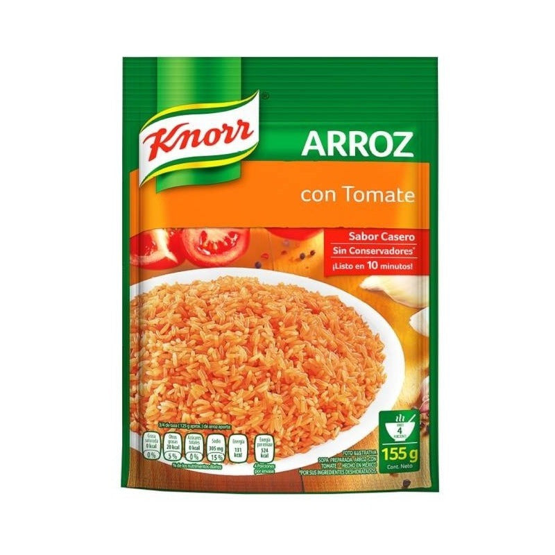 Knorr Arroz Con Tomate 155g (3 Piezas)