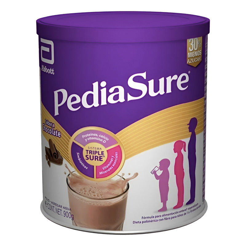 Pediasure Formula En Polvo Sabor Chocolate 1 Pz De 900gr