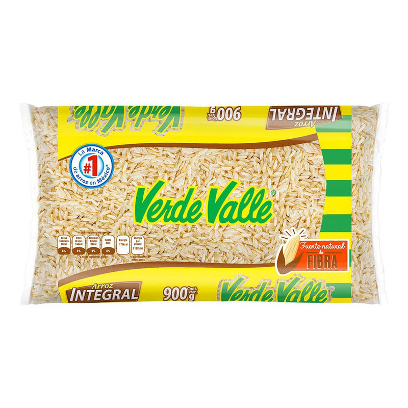 Arroz Integral Verde Valle 900gr 5 Pack Ipg