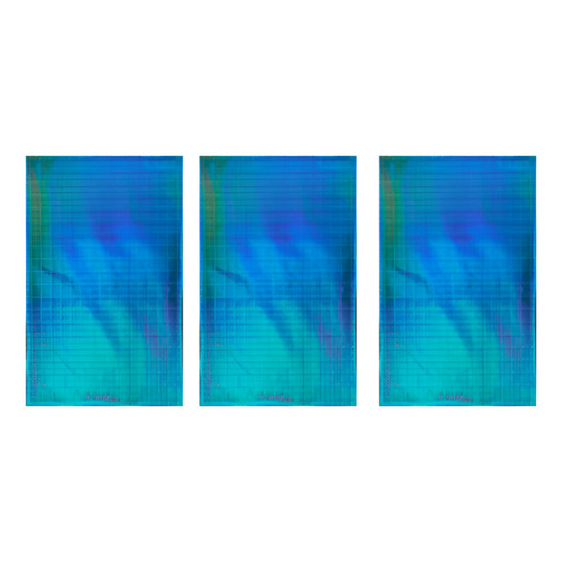Papel Holográfico Diseño Puntos Color Azul De 40x50cm 5pz Azul Papel Holográfico Diseño Puntos