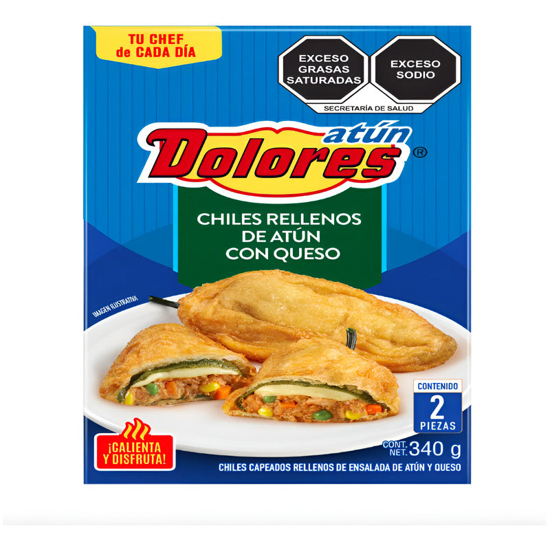 Chiles Rellenos De Atún Con Queso Dolores 1 Paq De 340gr