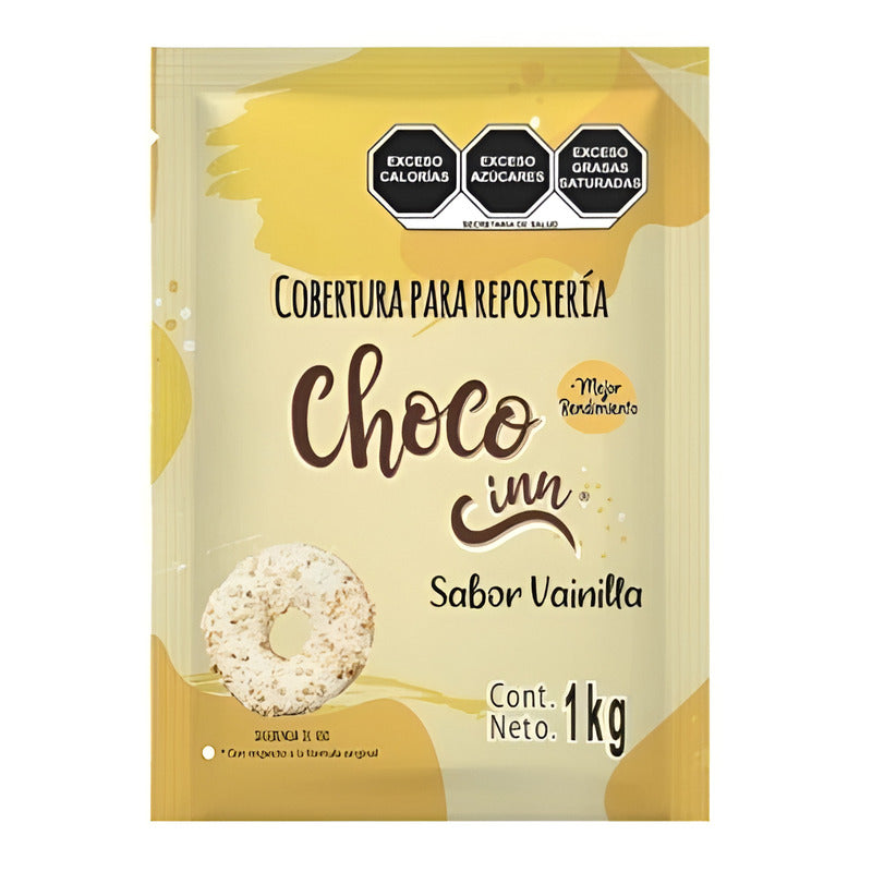 Cobertura Vainilla 1 Kg Choco Inn Para Repostería Y Pastelería