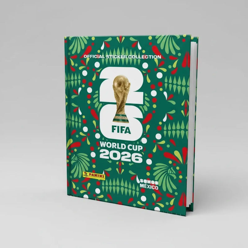 Álbum Panini Mundial 2026 Pasta Dura Set Completo A Pegar