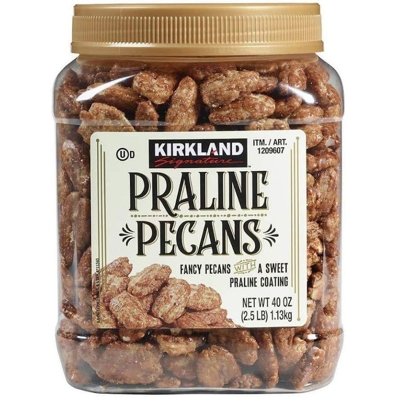 Nuez Pecanas Garrapiñadas Pralines Kirkland Signature 1.13kg