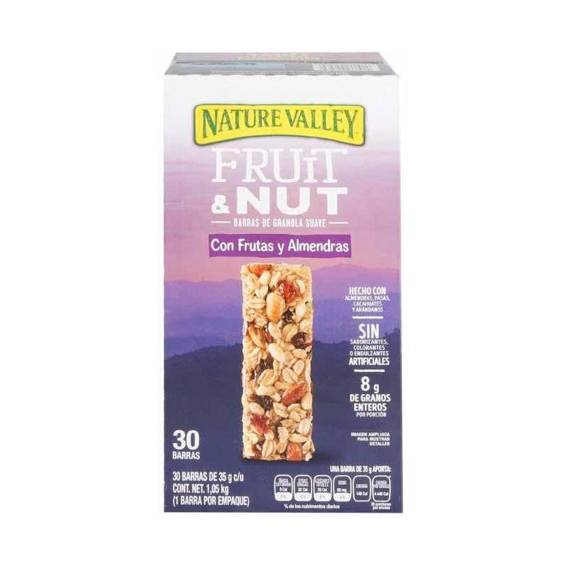 Barra De Cereales Nature Valley Trail Mix 30 Piezas