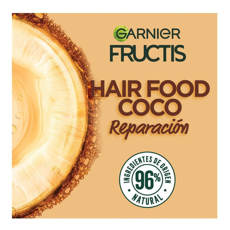 Shampoo Garnier Fructis Hair Food Reparación Coco 300ml