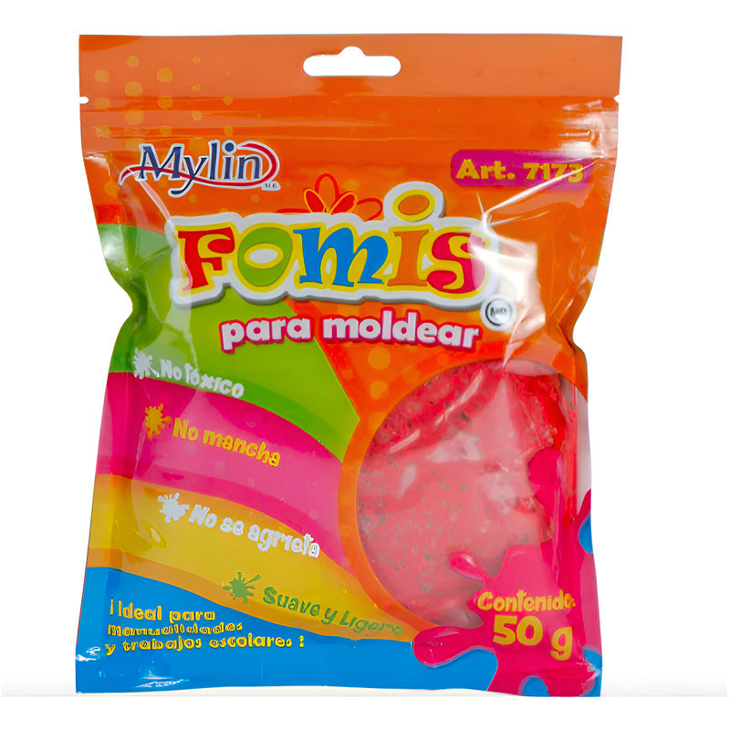 Fomi Suave Moldeable Color Vino 6 Piezas De 50g Vino