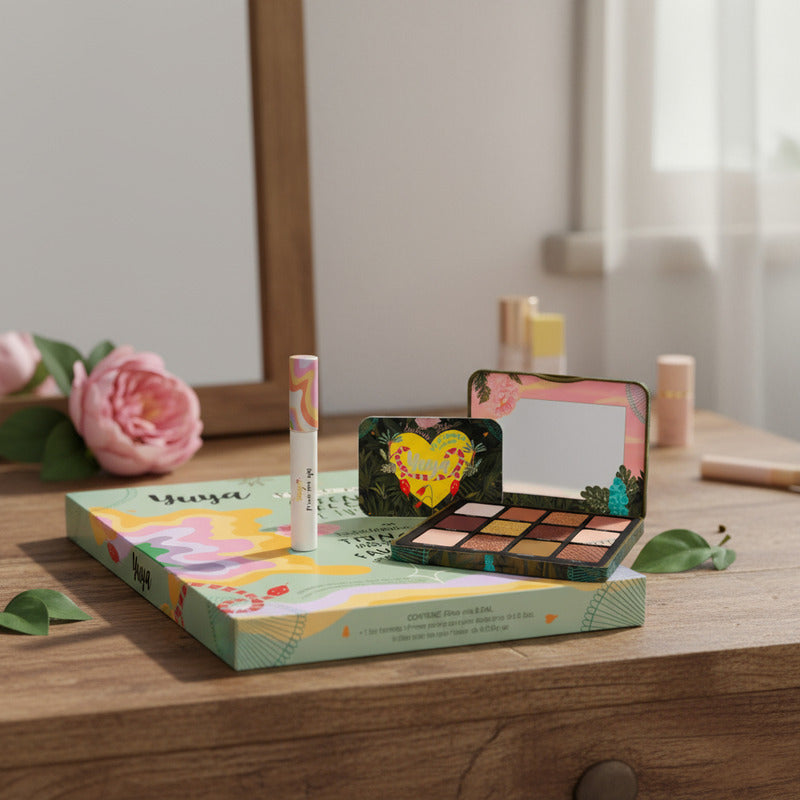 Yuya Sombras Y Primer Para Ojos Modelo Fauna Multicolor