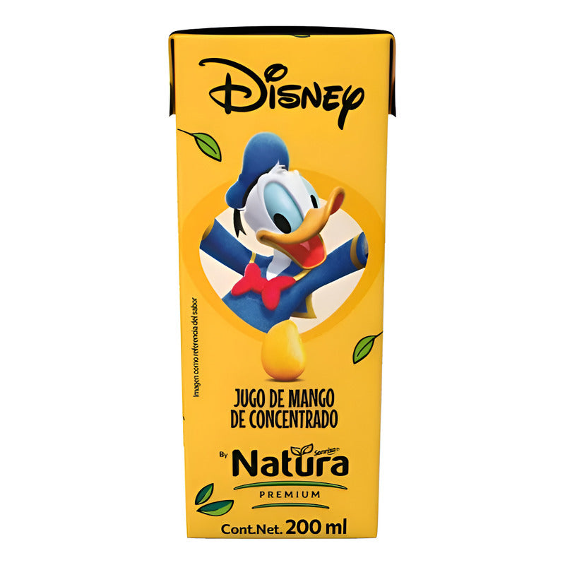 Jugo Sonrisa Natura 100% Mango 200ml (12pzs)