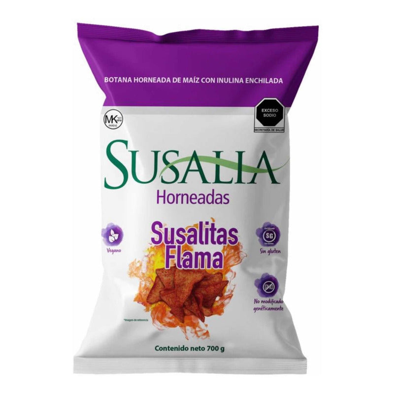 Snack Susalitas Susalia Flama Horneadas 700g (2 Bolsas)