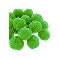 Mercería Pompoms D 50mm Color Verde Brillante 3 Paq Con 30pz