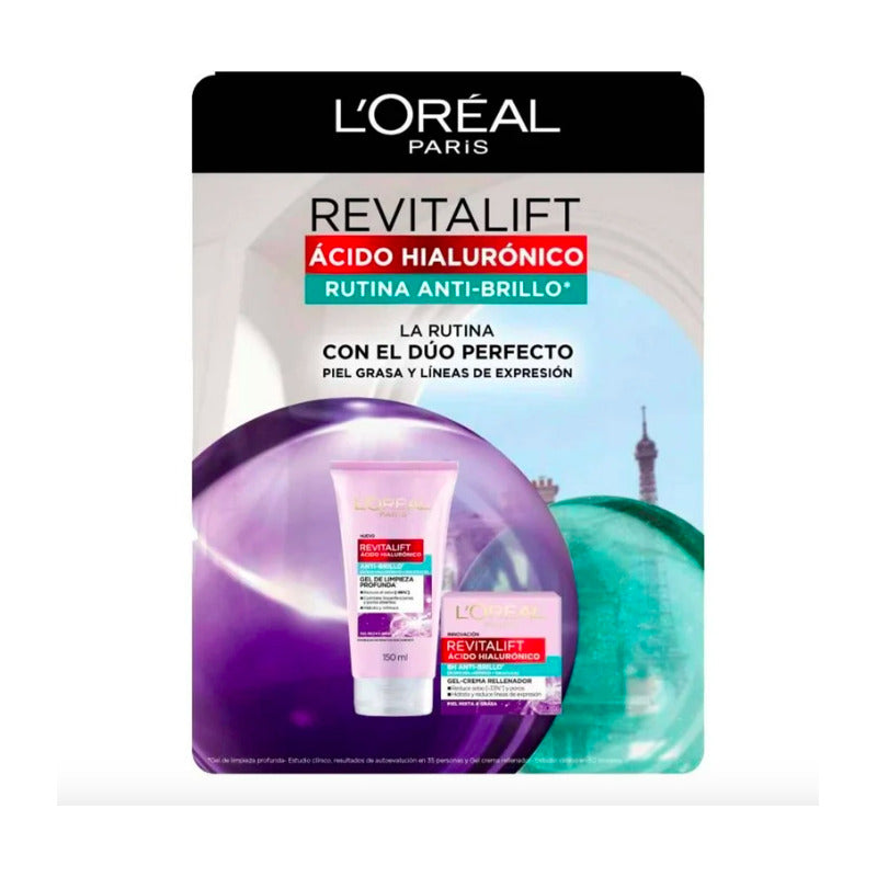 Revitalift Gel Limpieza Profunda150 Ml + Gel Rellenador50 Ml