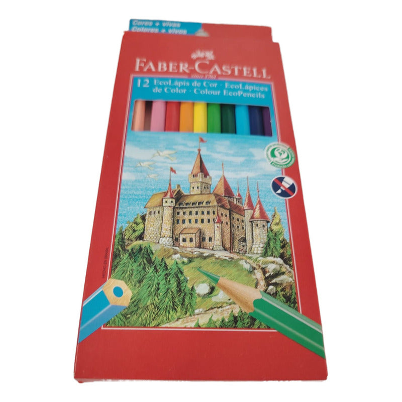 Lapiz Color Fc120112 Ecolapiz Hexagonal Con 12 Piezas