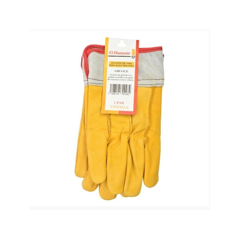 Guantes Para Electricista Unitalla 1 Par Amarillo