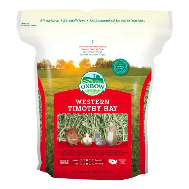 Oxbow Heno Timothy Para Pequeños Mascotas, 425g