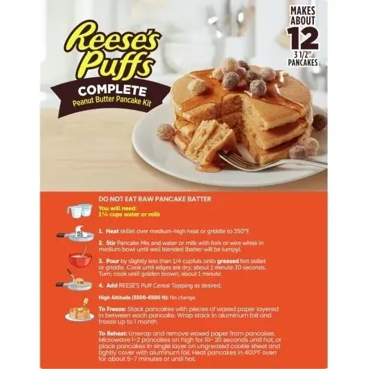Betty Crocker Reese's Puffscomplete Hot Cakes Mix 340 Gr