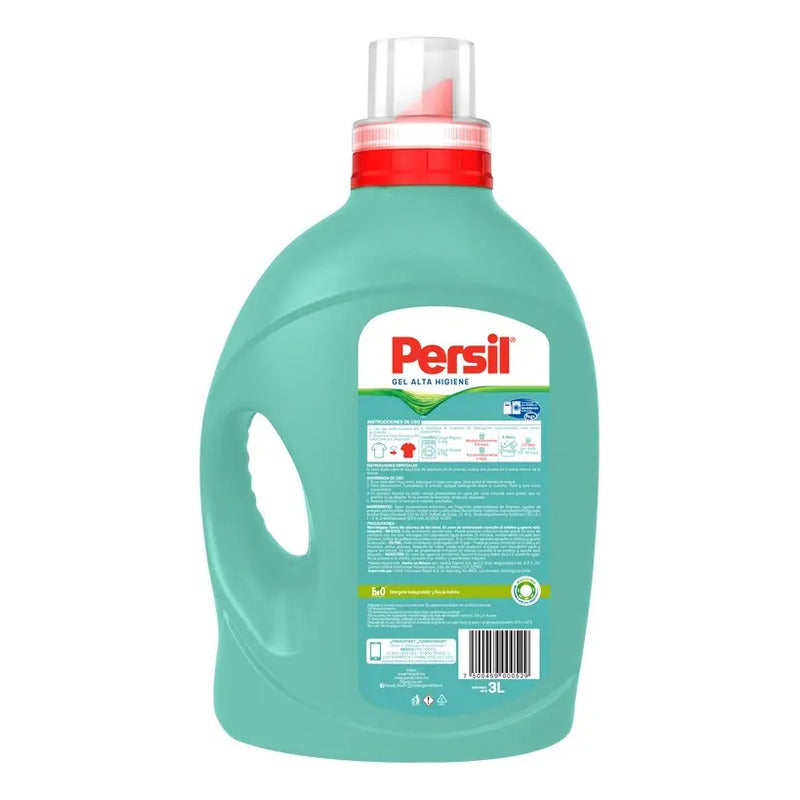 Detergente Líquido Persil Alta Higiene Acción Profunda 3l